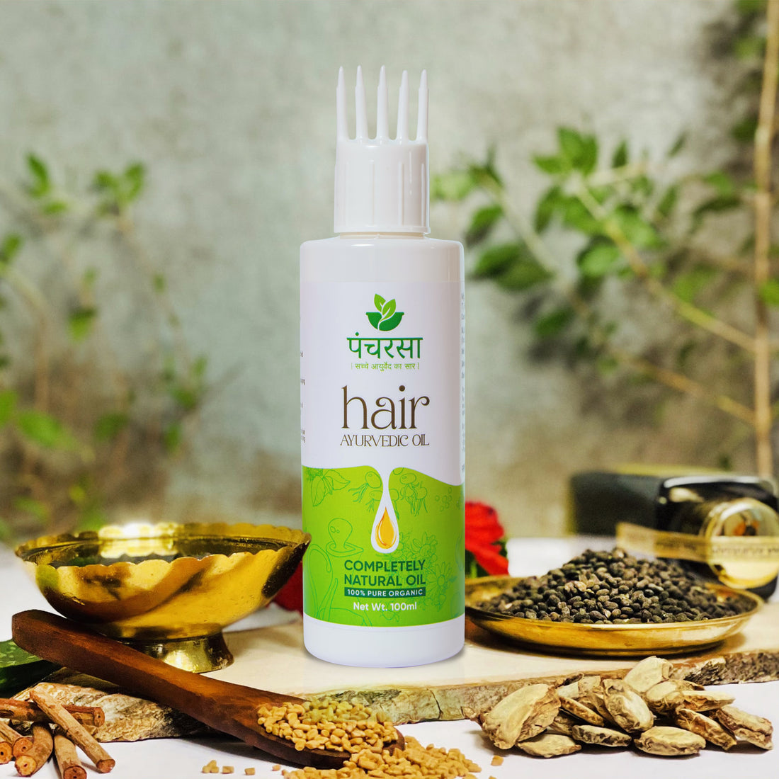 Panchrasa Hair Ayurvedic Oil | No Chemicals | 100% Organic & Ayurveda Based Oil